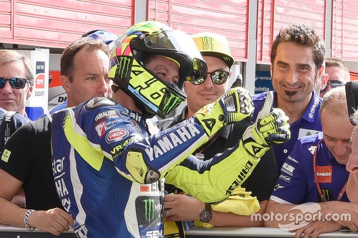 Segundo en cuali para Valentino Rossi, Yamaha Factory Racing