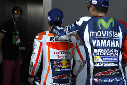 Race winner Dani Pedrosa, Repsol Honda Team, third place Jorge Lorenzo, Yamaha Factory Racing