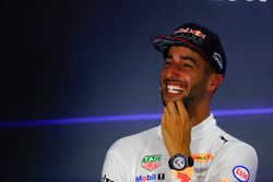 Press conference: second place Daniel Ricciardo, Red Bull Racing