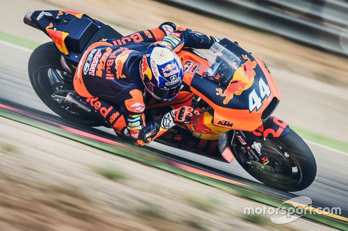 Miguel Oliveira se subió por primera vez a una MotoGP