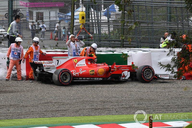 Kimi Raikkonen, Ferrari SF70H (4 abandonos)