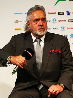 Dr. Vijay Mallya, propriétaire du Sahara Force India F1 Team