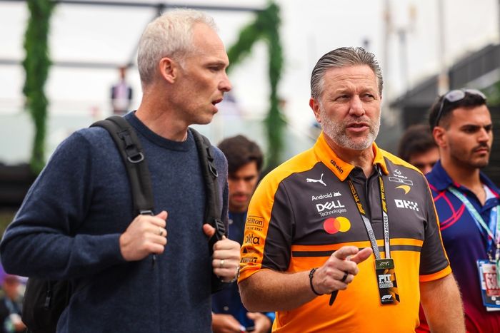 Zak Brown, McLaren, Mark Berryman