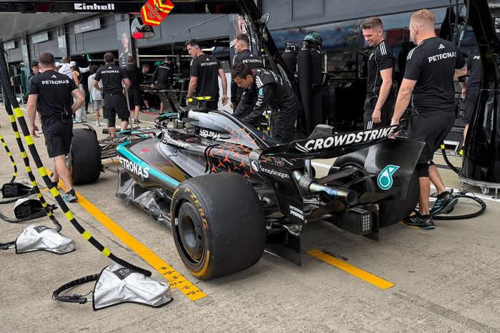 Mercedes W16 detalles técnicos