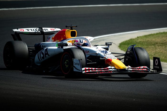 Liam Lawson, Racing Bulls, Pirelli testing Hungaroring