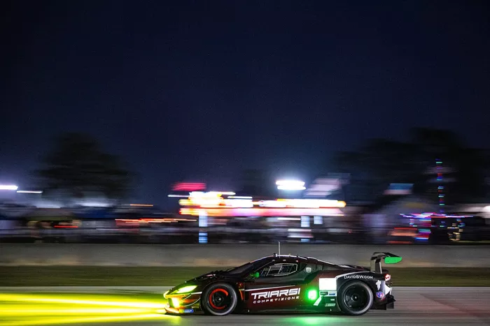 #023 Triarsi Competizione Ferrari 296 GT3: Onofrio Triarsi, Charles Scardina, Alessio Rovera