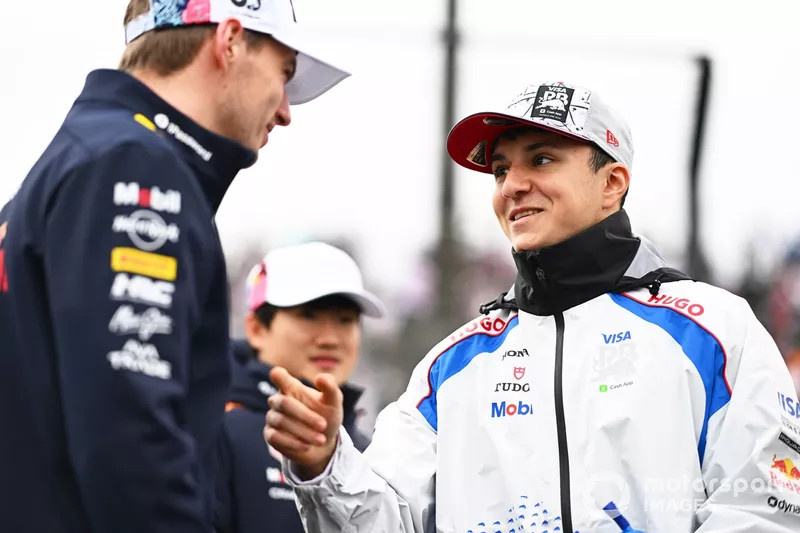 Max Verstappen, Red Bull Racing, Isack Hadjar, Racing Bulls Team
