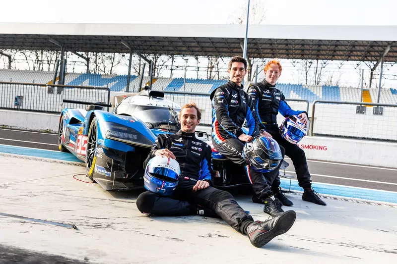 #35 Alpine Endurance Team Alpine A424: Charles Milesi, Ferdinand Habsburg, Paul-Loup Chatin