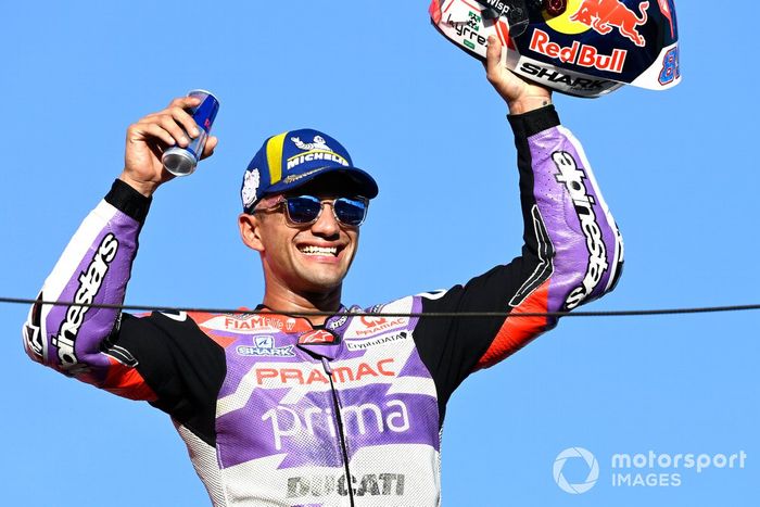 Podio: tercer lugar Jorge Martín, Pramac Racing 