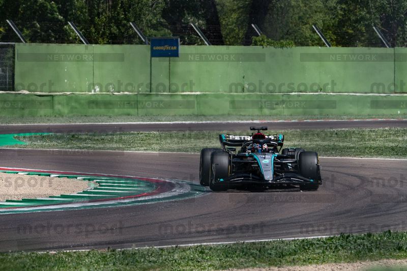 Andrea Kimi Antonelli, pruebas de Mercedes en Imola 
