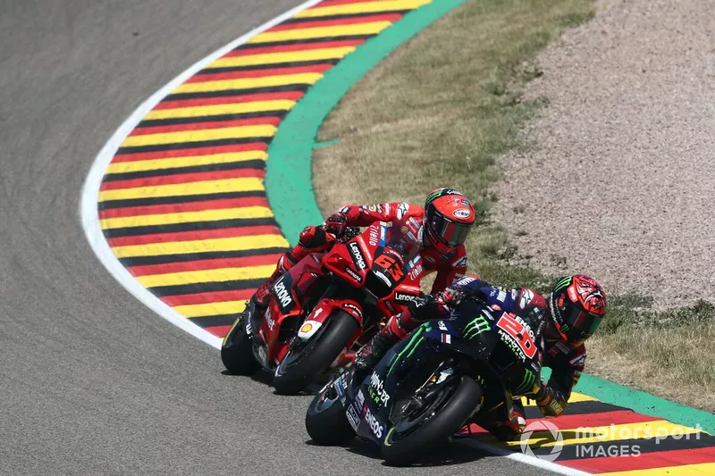 Fabio Quartararo et Pecco Bagnaia