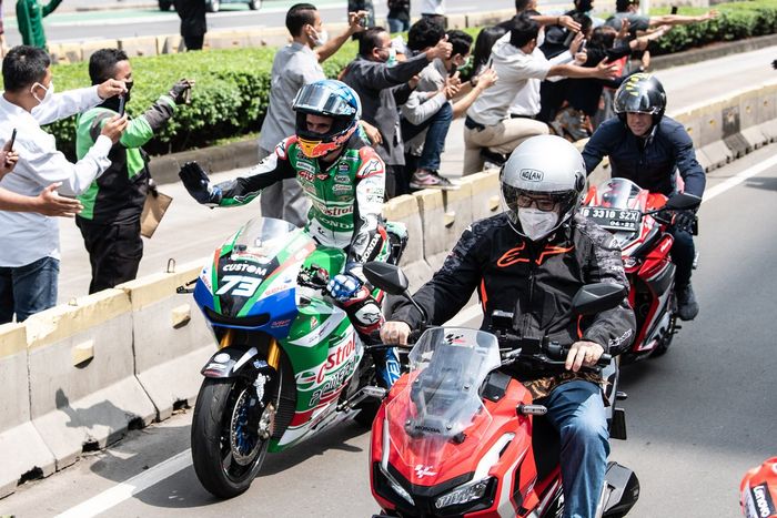 Parada de MotoGP en Jakarta