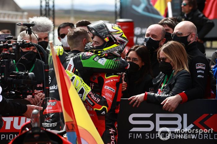 Jonathan Rea, Kawasaki Racing Team WSBK, Alvaro Bautista, Aruba.it Racing Ducati