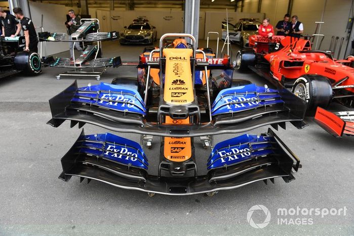 Alerón delantero de McLaren MCL34 