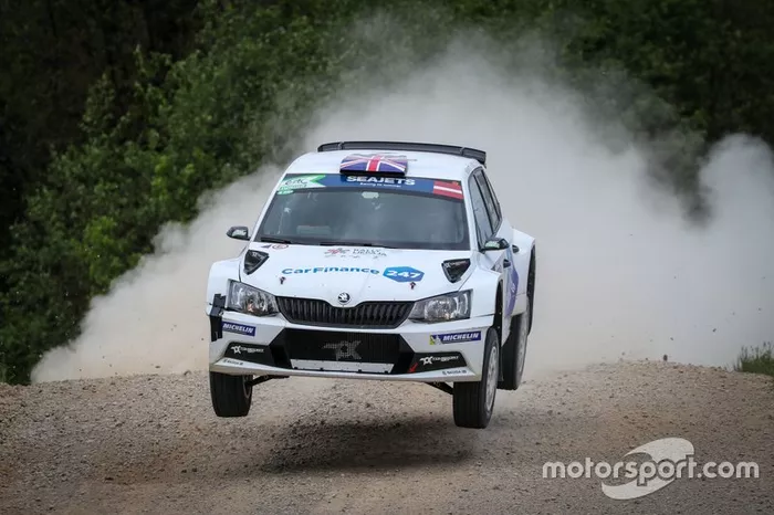 Chris Ingram, Ross Whittock, Skoda Fabia R5, FIA ERC, Rally Liepaja