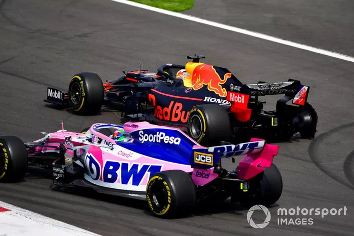 Tensión entre Pérez y Verstappen