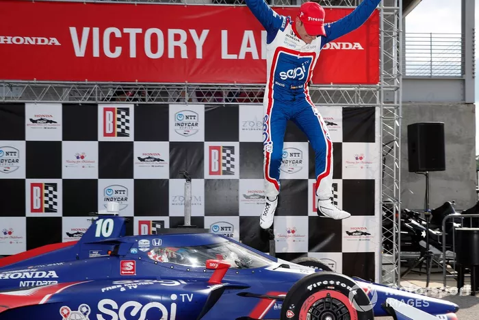 Podio: Alex Palou, Chip Ganassi Racing Honda