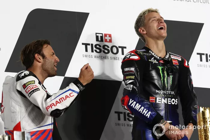 Podio: ganador Fabio Quartararo, Yamaha Factory Racing