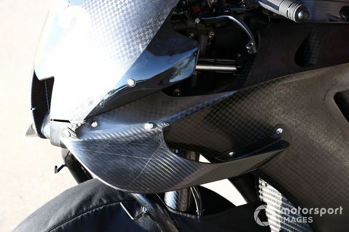 La moto del Yamaha Factory Racing