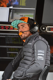 Fernando Alonso, McLaren pendant les FP1