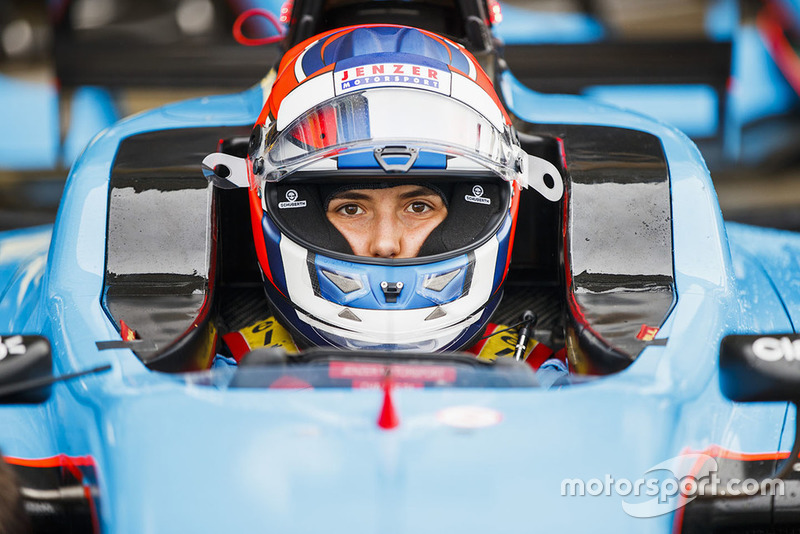 Calderón a obtenu son meilleur résultat en GP3, sixième