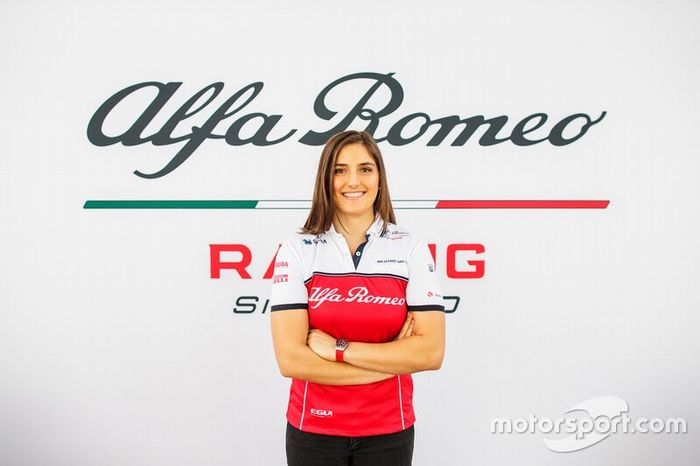Tatiana Calderón, Alfa Romeo Racing, piloto de prueba