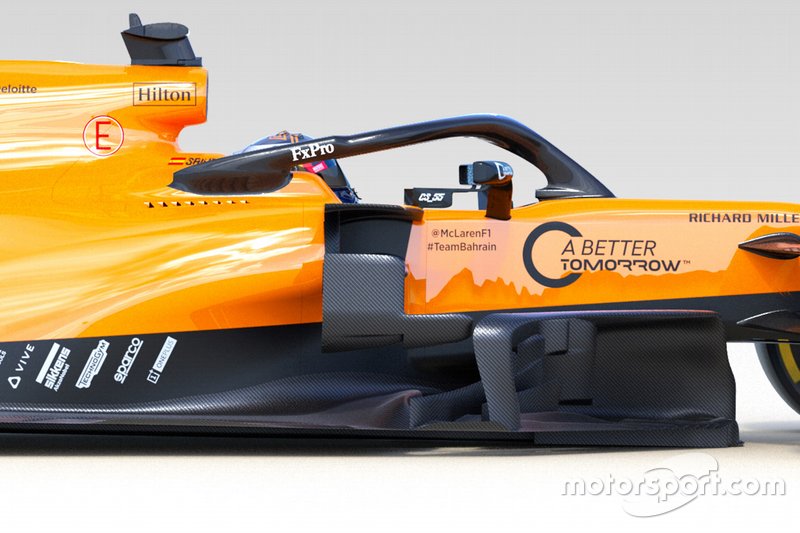 Detalles del McLaren MCL34
