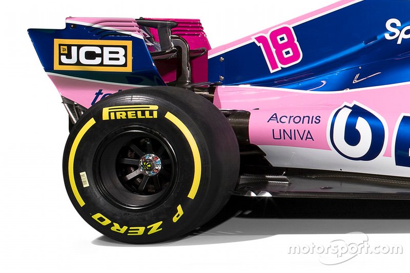 Racing Point livery detail