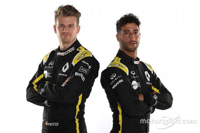 Daniel Ricciardo, Renault Sport F1 Team, Nico Hulkenberg, Renault Sport F1 Team
