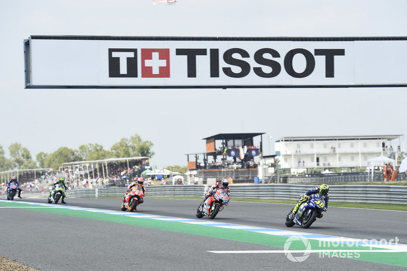 Під час гонки, Валентино Россі, Yamaha Factory Racing