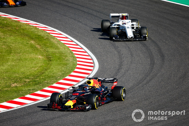 Даніель Ріккардо, Red Bull Racing RB14, Шарль Леклер Sauber C37