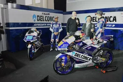 Jorge Martín, Gresini Racing Team and Fabio Di Giannantonio, Gresini Racing Team with Fausto Gresini