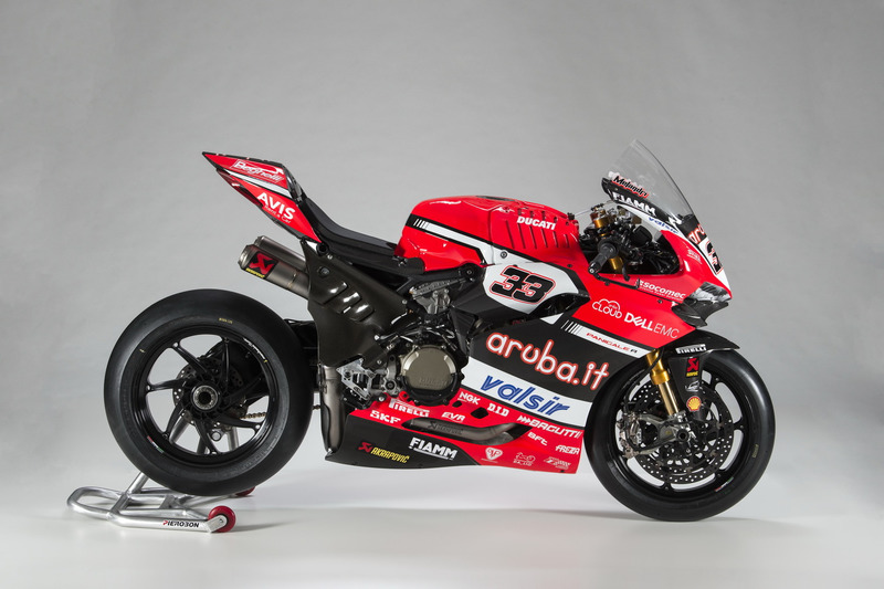 La moto de Marco Melandri