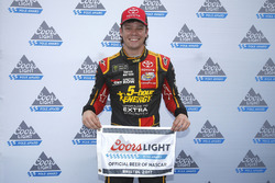 Polesitter Erik Jones, Furniture Row Racing Toyota