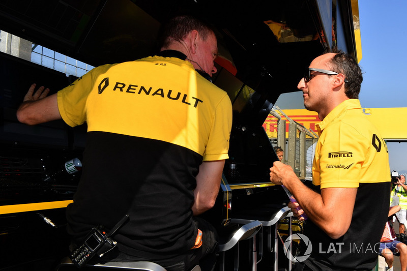 Алан Пермейн, гоночний інженер Renault Sport F1 Team, Роберт Кубіца, Renault Sport F1 Team
