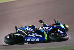 Chute d'Andrea Iannone, Team Suzuki MotoGP