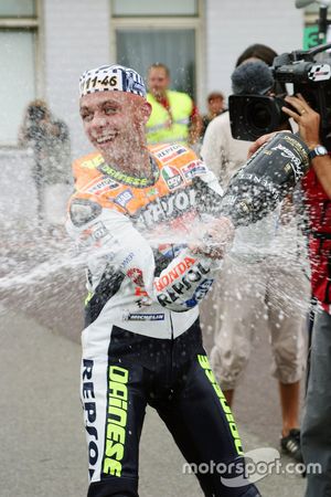 Ganador de la carrera Valentino Rossi, Honda