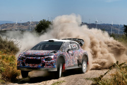 Kris Meeke, Craig Breen und Khalid Al-Qassimi, Citroën World Rally Team, Citroën C3 WRC Plus 2017