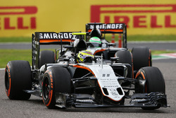 Sergio Perez en Nico Hulkenberg, Sahara Force India F1 VJM09