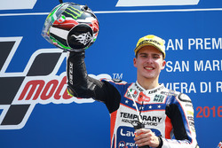 Il vincitore della gara Lorenzo Baldassarri, Forward Racing