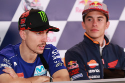 Press Conference: Maverick Viñales, Yamaha Factory Racing, Marc Marquez, Repsol Honda Team