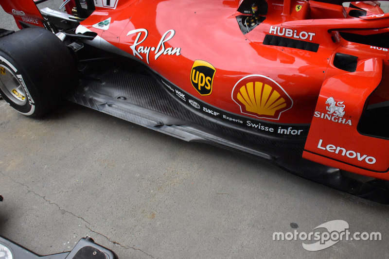 Ferrari SF71H tabanı