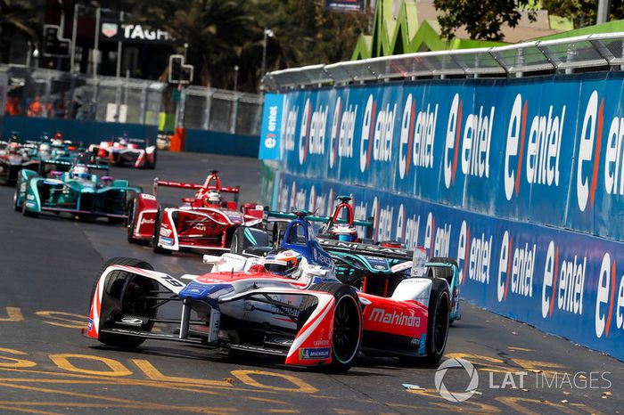 Felix Rosenqvist, Mahindra Racing Mitch Evans, Jaguar Racing, Jérôme d'Ambrosio, Dragon Racing