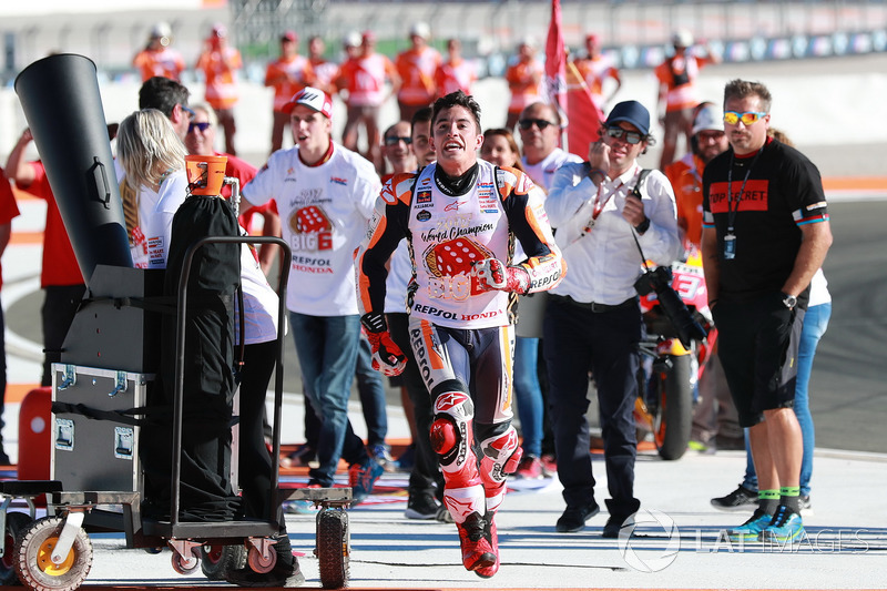 Worldchampion Marc Marquez, Repsol Honda Team celebrate