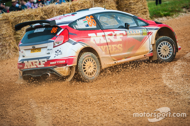 Gaurav Gill, Glenn McNeall, Team MRF Tyres Ford Fiesta R5