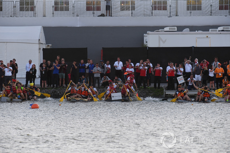 The raft race