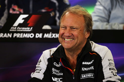 Robert Fernley, Team Principal Sahara Force India F1 Team lors de la conférence de presse de la FIA