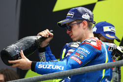 Podium: derde Maverick Viñales, Team Suzuki MotoGP
