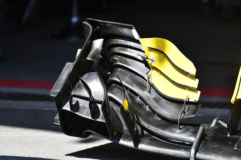 Renault Sport F1 Team R.S. 18 front wing detail