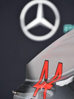 Parti della carrozzeria della Mercedes-AMG F1 W09